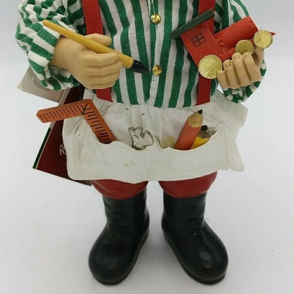 Clothtiques Possible Dreams Santa #805006 Santa's Handiwork 97 Christmas Holiday